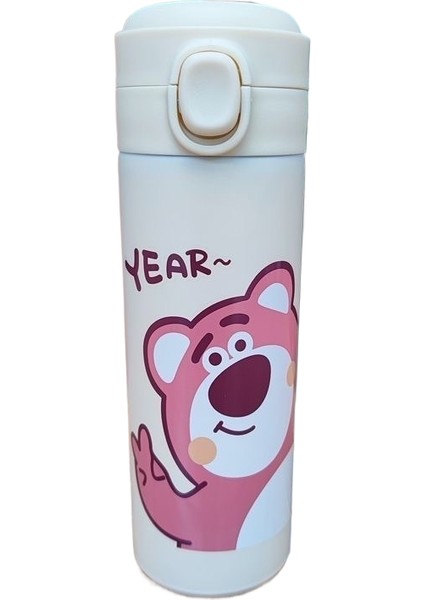 304 Paslanmaz Çelik Yalıtım Kabı Yüksek Değerli Karikatür Çocuk Zıplayan Dak Düz Içme Sızıntısı Düz Dak (Yurt Dışından)