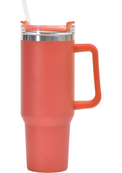 40OZ304 Paslanmaz Çelik Büyük Kapasiteli Yalıtım Kabı Araba Taşınabilir Saman Vakum Soğuk Araba Dağı Tutmak (Yurt Dışından)