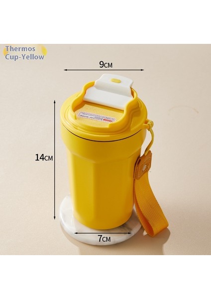 Akıllı Sıcaklık Göstergesi 316 Paslanmaz Çelik Yalıtım Kabı Yüksek Değerli Taşınabilir Su Dağı Basit Dak (Yurt Dışından)