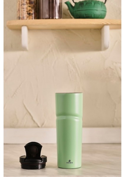 Capella Serisi 500 ml Paslanmaz Çelik İçecek Termosu Sızdırmaz Kapak 6s Sıcak 10s Soğuk