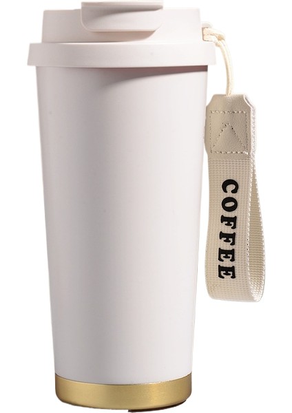 Kahve Yalıtımlı KUPA304 Paslanmaz Çelik Yalıtımlı Kupa Çan Orkide Çift Içme Pipeti Paslanmaz Çelik Kahve Kurı (Yurt Dışından)