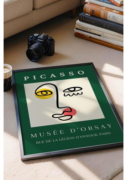 Pablo Picasso Musee D' Orsay Çerçeveli Tablo - Eklektik Tarz Duvar Dekoru fiyatları