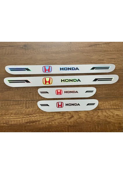 Honda Aynalı Kapı Eşiği 4'lü Seti.