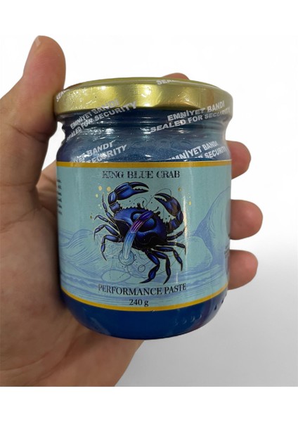 Crab Mavi Yengeç Karışık Atom Macun Keçiboynuzu Pekmezli Ballı Güç ve Kuvvet 250 gr fırsatları