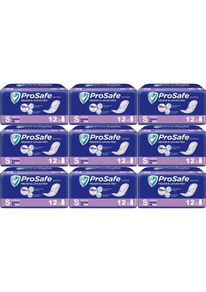 Mesane & Lohusa Pedi S - Küçük - Small Normal 108 Adet (9pk*12)