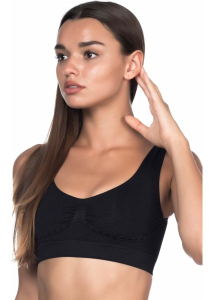 Siyah Mı Emay 4015 Toparlayıcı Büstiyer