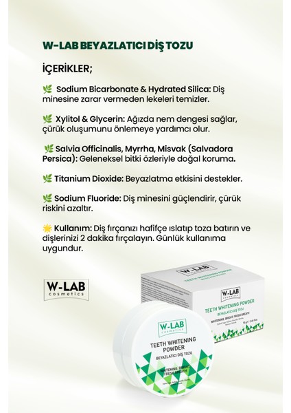 Kozmetik Beyazlatıcı Diş Tozu 75 gr modelleri
