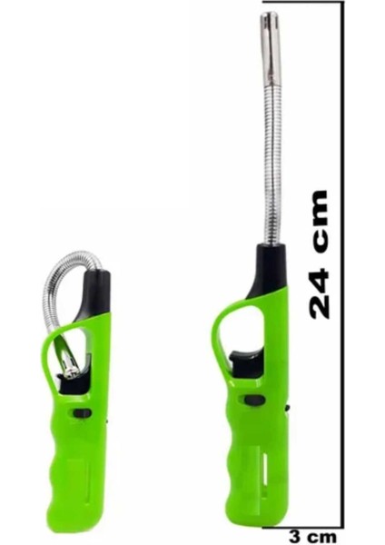 Gazlı Spiral Uzun Çakmak – Şömine, Kamp, Mutfak ve Ev Için Pratik (1 Adet) Turuncu modelleri