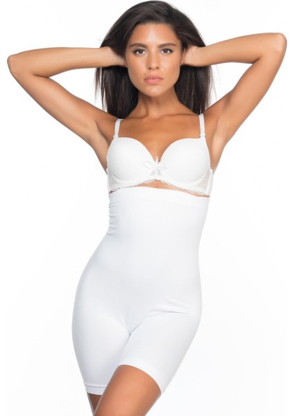 Beyaz Mı Emay 2007 Yüksek Bel Paçalı Korse modelleri