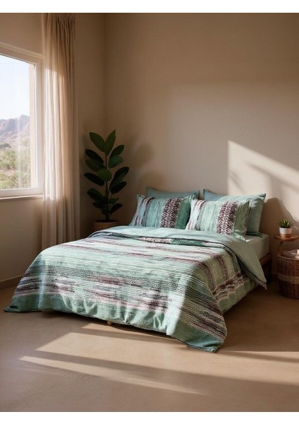 Ranforce Seam Çift Kişilik Nevresim Takımı – %100 Pamuk, Yumuşak ve Nefes Alan