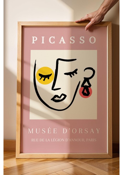 Pablo Picasso Musee D' Orsay Çerçeveli Tablo - Eklektik Tarz Duvar Dekoru fiyatları