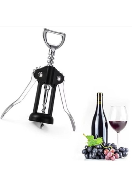 Paslanmaz Çelik Tirbuşon – Şarap ve Şişe Açacağı fiyatları