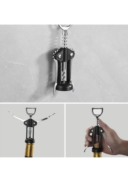 Paslanmaz Çelik Tirbuşon – Şarap ve Şişe Açacağı modelleri