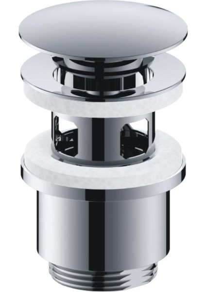 Yak Bas Bırak Taşmalı Lavabo Sifon Başlığı 102199625