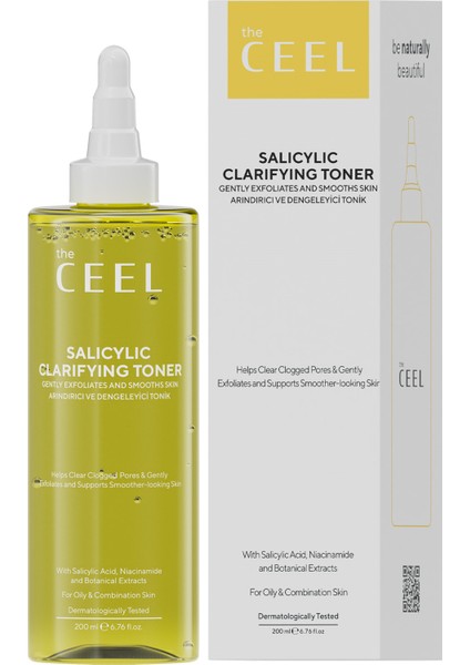 Yağlı ve Akneye Eğilimli Ciltler Için Salisilik Tonik Niacinamide, Sitrik Asit, Zinc Pca Özlü 200 ml fiyatları