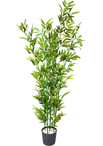 Yapay Bambu Ağacı Yeşil 5'li 175 Cm.