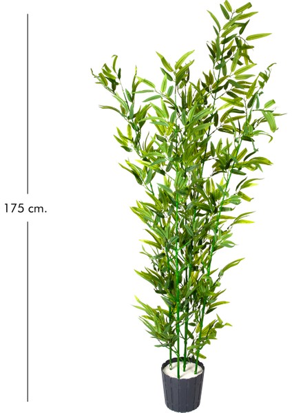 Yapay Bambu Ağacı Yeşil 5'li 175 Cm. modelleri
