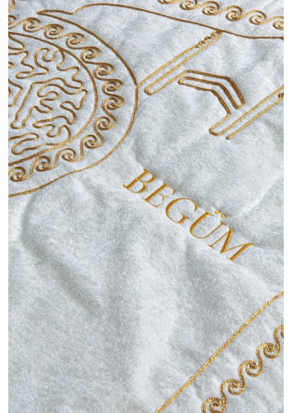 Kişiye Özel Isimli Eşli Çift Seccadesi Kadife Çeyizlik Kalpli Seccade Bohçalık Hediyelik Set modelleri