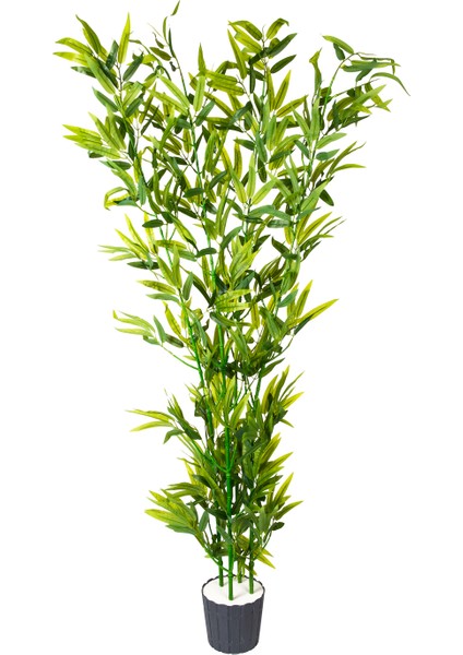 Yapay Bambu Ağacı Yeşil 4'lü 145 Cm.