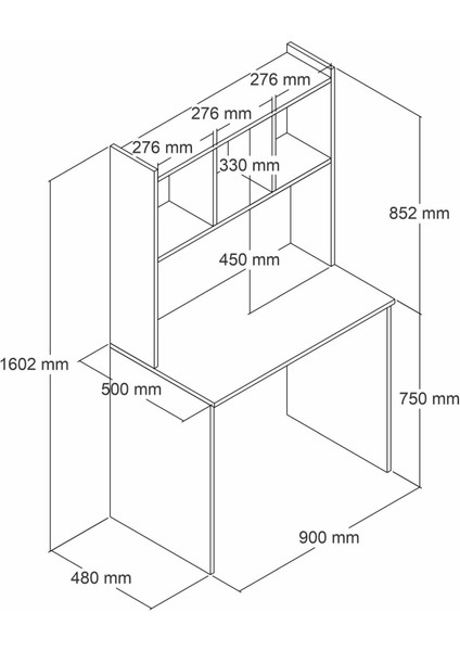Loft Çalışma Masası indirimleri