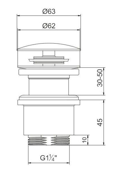 Yak Bas Bırak Taşmasız Lavabo Sifon Başlığı 102199627 fiyatları