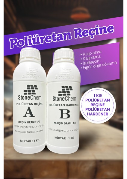 Poliüretan Sıvı Plastik 2 kg