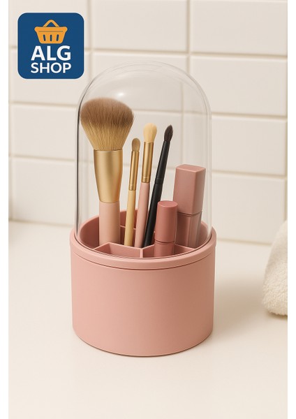 Şeffaf Kapaklı Organizer Makyaj Malzemesi Kalem Diş Fırçası Düzenleyici indirimleri