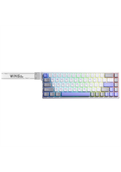 WIN68 He Max Manyetik Klavye Rapid Trigger Wing Chun Switch 8000Hz Rgb Tkl Hot Swap Oyuncu Klavyesi Mavi
