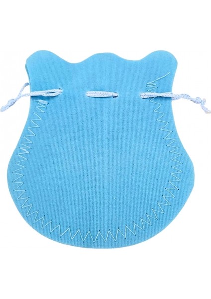 Kadife Kese Açık Mavi 100 Adet 11X14 Boy Takı, Altın Kesesi (Ipli & Büzgülü) fiyatları