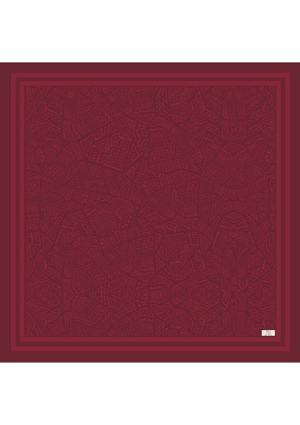 Twill Ipek Eşarp Tina Bordo