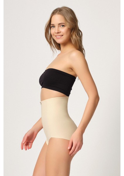 Ten Mı Emay 2920 Yüksek Bel Karın Desteklı Slip Lazer Korse