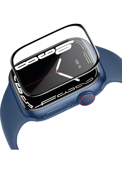 Apple Watch Series 11 46MM 42MM / Se 3 44MM 40MM / Ultra 3 49MM Ekran Koruyucu Şeffaf Polymer Nano Ppm Ekran Filmi Kavisli Tam Kaplayan
