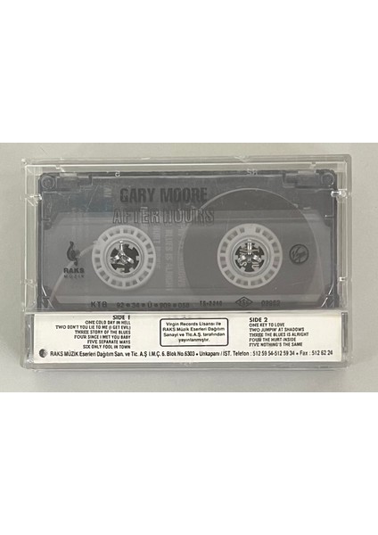Gary Moore After Hours Kaset (Orijnal Dönem Baskı Kaset) fiyatları