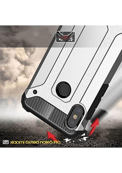 Xiaomi Redmi Note 6 Pro Için Kılıf Rugged Armor Rose Gold [redmi Note 6 Pro ile Uyumlu Kılıf - Rose Gold] fiyatları