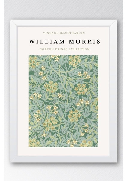 William Morris Pimpernel Çerçeveli Tablo - Eklektik Tarz Duvar Dekoru