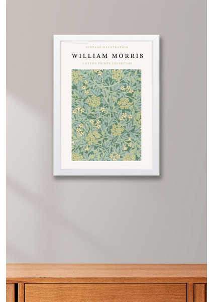 William Morris Pimpernel Çerçeveli Tablo - Eklektik Tarz Duvar Dekoru fiyatları