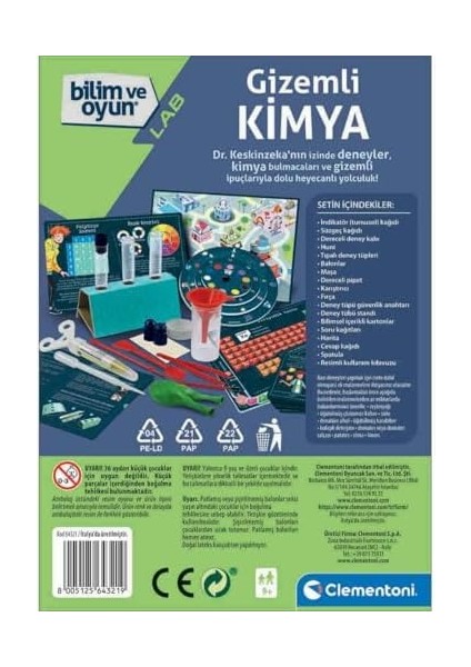 Bilim ve Oyun - Kimya Oyuncak modelleri