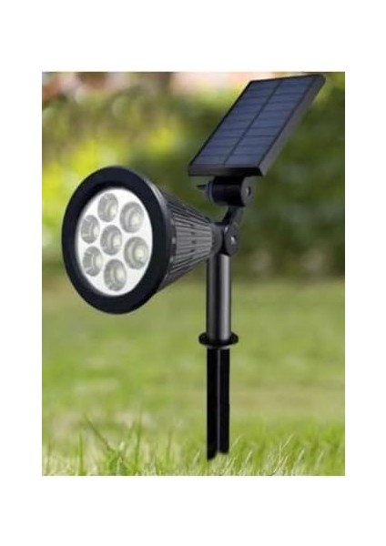 Geldi Solar Kazıklı Çim Armatür Cata 7W Güneş Enerjili LED Çim Lambası Bahçe Ağaç Aydınlatma Lambası (Gün Işığı) fiyatları