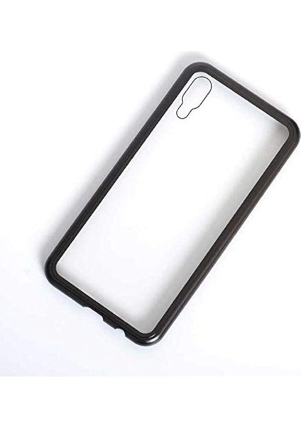 Samsung Galaxy M10 ile Uyumlu Devrim Siyah Cep Telefonu Kılıfı