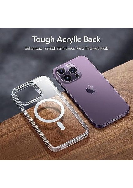 15 Pro Max Için Magsafe Özellikli Çok Şık Şeffaf Kılıf Kablosuz Şarj Özellikli iphone 15 Promax Uyumlu modelleri