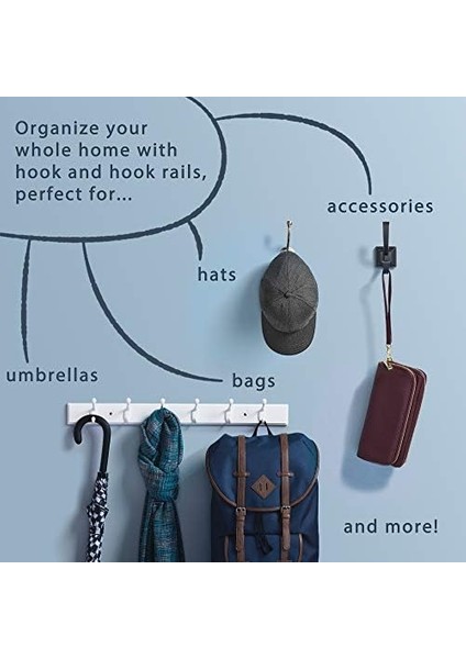 Pirinç Fbkeyt7-Bse-R 34,3 cm Anahtar Ray ile 7 Haken Siyah & Saten Nikel, Fbkeyt7-Bse-R fiyatları