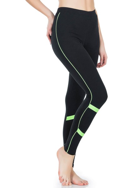 Derya Kurşun Şeritli Kadın Tayt 0604 modelleri