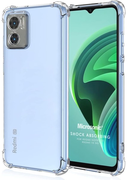 Xiaomi Redmi 10 5g Için Kılıf Shock Absorbing Şeffaf [redmi 10 5g ile Uyumlu Kılıf - Şeffaf]