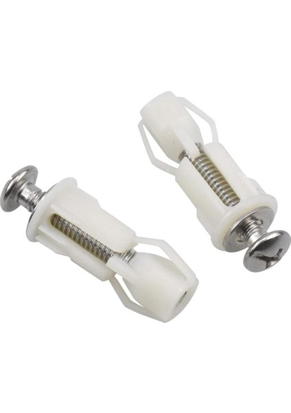 2 Adet Genleşme Vidası, Wc Oturağı, Sabitleme Vidaları, Dübel Seti, Tuvalet Oturağı, Tuvalet Kapağı, Yedek Parça, Wc Sabitleme Seti, Tuvalet Kapağı Sabitleme