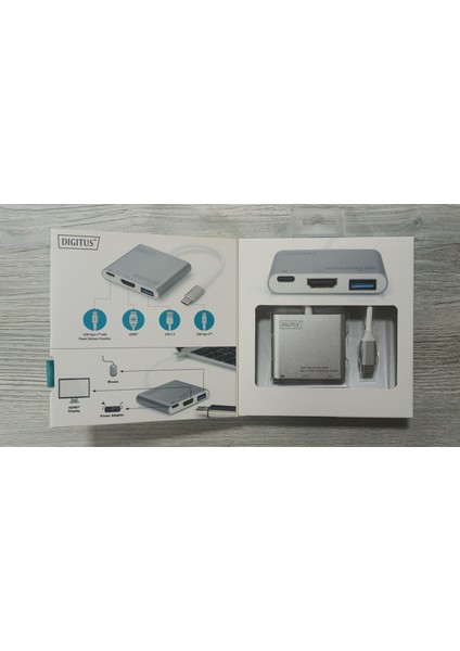 Dıgıtus USB Type-C 4K HDMI Multıport Çoklayıcı 3-Port fiyatları