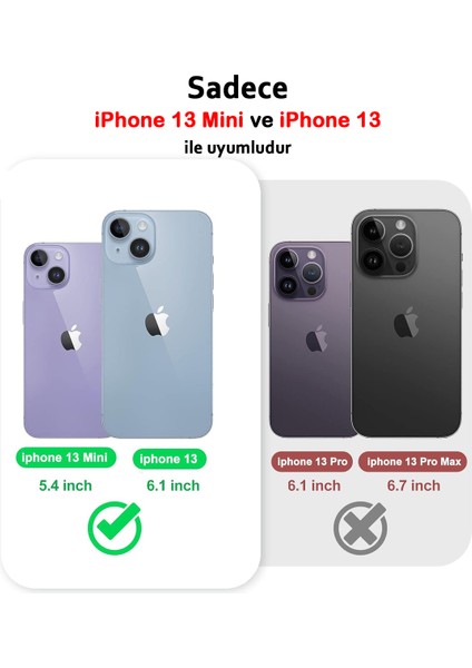 iPhone 13 / 13 Mini Uyumlu Safir Lens Çizilmez Dayanıklı Kamera Koruyucu indirimleri