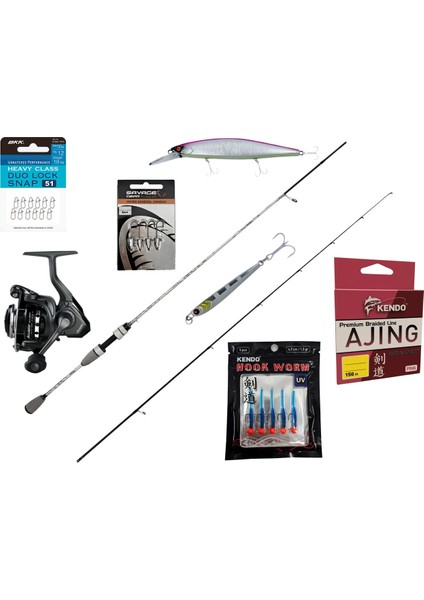 Acuador 1000 + Kendo Kenshi Pro 1.83CM 0.3-3gr Lrf Olta Seti