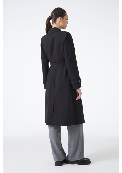 Gömlek Yaka Kuşaklı Trençkot fırsatları