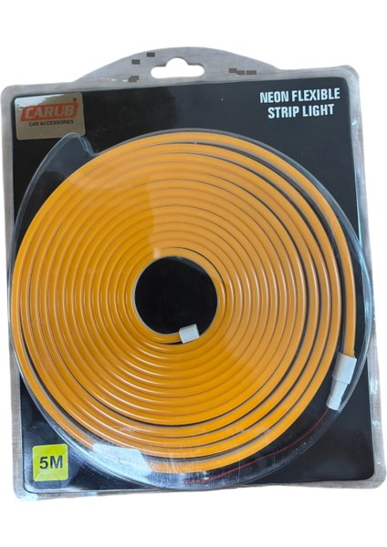5 Metre Neon LED Turuncu 12V (Kesilebilir) Br 432 75 98