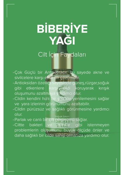 Biberiye Yağı %100 Saf ve Uçucu modelleri